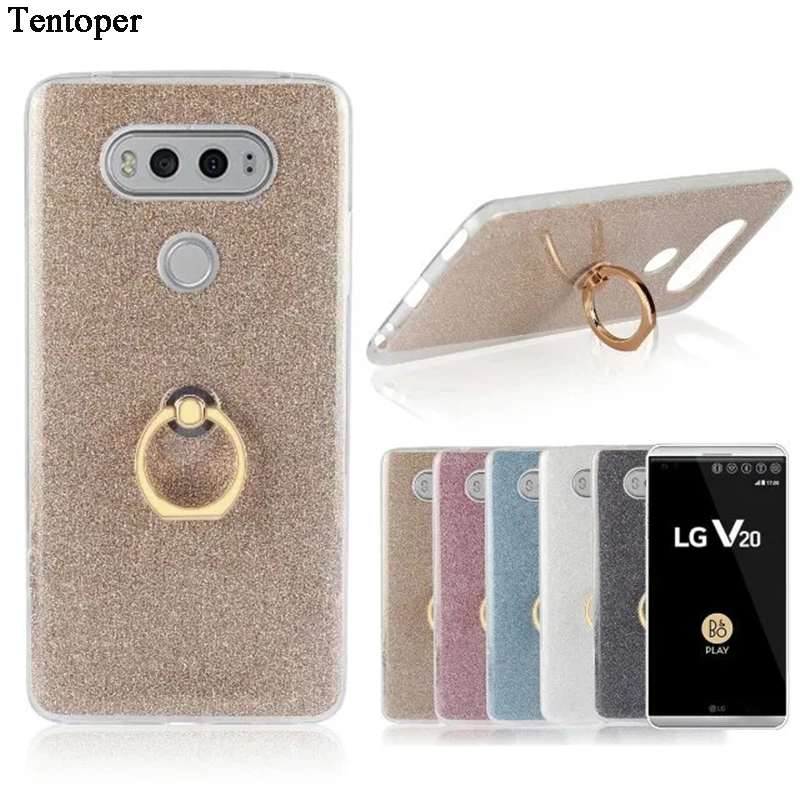 Glitter Bling Soft TPU Cover For LG V20 Case 2 in 1 Combo Luxury Phone Case + Ring Stand Coque For LG V 20 V20 Protector Fundas
Glitter Bling Soft TPU Cover For LG V20 Case 2 in 1 Combo Luxury Phone Case + Ring Stand Coque For LG V 20 V20 Protector Fundas