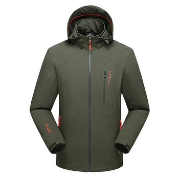 Thin jacket outdoor mountaineering Male shark skin elastic single soft shell jacket
Thin jacket outdoor mountaineering Male shark skin elastic single soft shell jacket