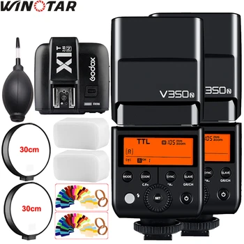 2x Godox V350N TTL 1/8000s 2.4G Built-in Li-ion Battery Camera Flash + X1T-N Trigger For Nikon D800 D750 D700 D500 D7500 D7200
2x Godox V350N TTL 1/8000s 2.4G Built-in Li-ion Battery Camera Flash + X1T-N Trigger For Nikon D800 D750 D700 D500 D7500 D7200