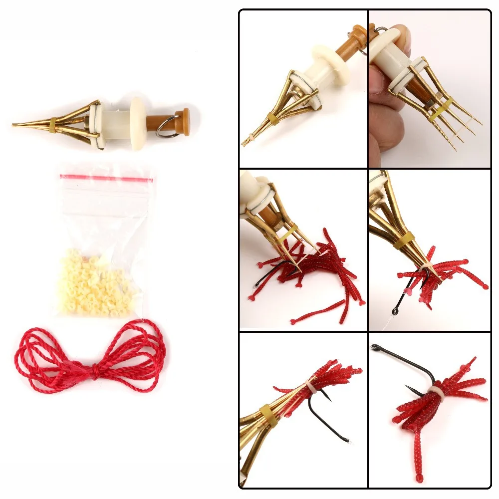 Maximumcatch 2pcs/lot Bloodworm Clip Bait Tool Earthworm clip made of copper 3 parts Fishing Tackle Gear
Maximumcatch 2pcs/lot Bloodworm Clip Bait Tool Earthworm clip made of copper 3 parts Fishing Tackle Gear
