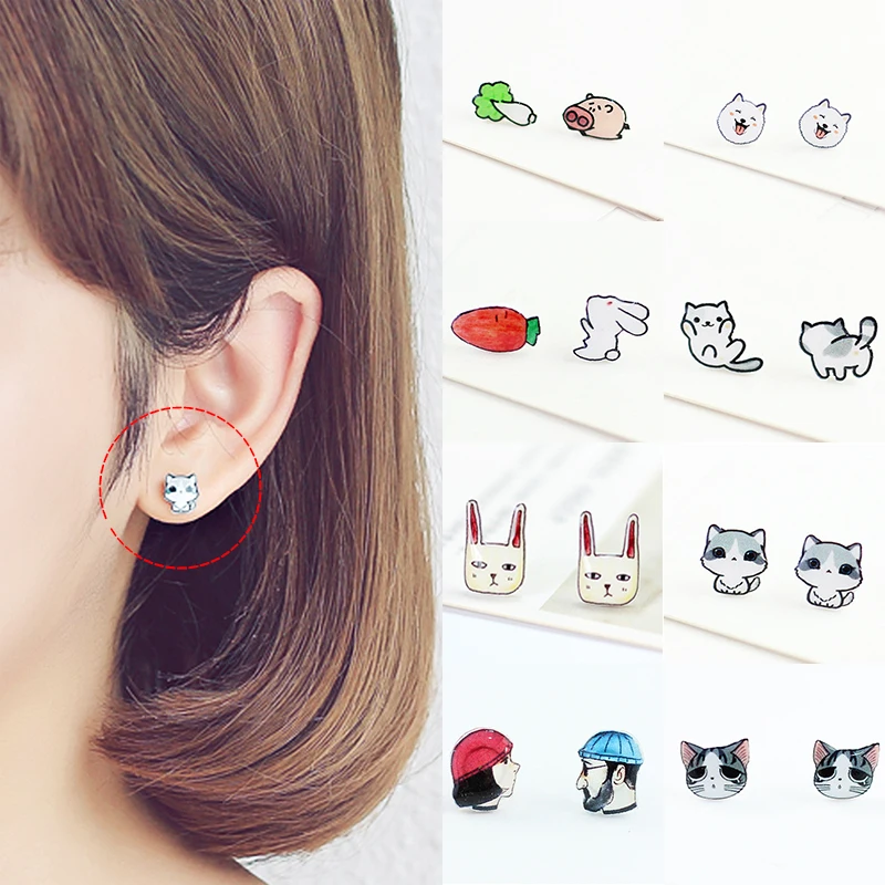 Beautiful High Quality Handmade Cartoon 1Pair Allergy Free Cute Animal 2018 New Arrival Korean Wedding Graceful Stud Earrings
Beautiful High Quality Handmade Cartoon 1Pair Allergy Free Cute Animal 2018 New Arrival Korean Wedding Graceful Stud Earrings