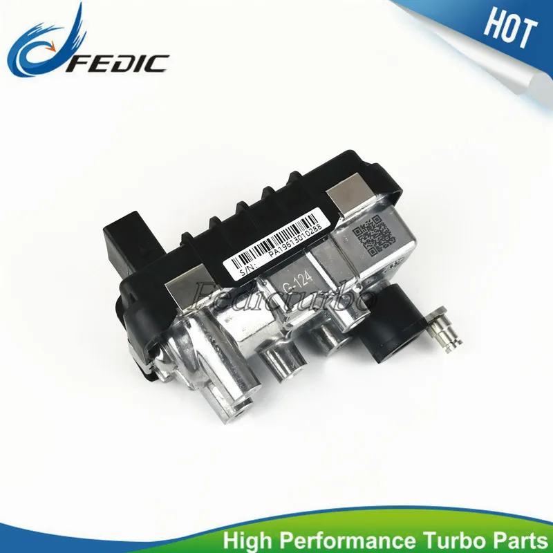 Turbo electronic actuator G-124 730314 GT1852VK 755299 755300 for VW Touareg V10 TDI 230Kw 313HP AYH 2002-2009 6NW 009 228
Turbo electronic actuator G-124 730314 GT1852VK 755299 755300 for VW Touareg V10 TDI 230Kw 313HP AYH 2002-2009 6NW 009 228