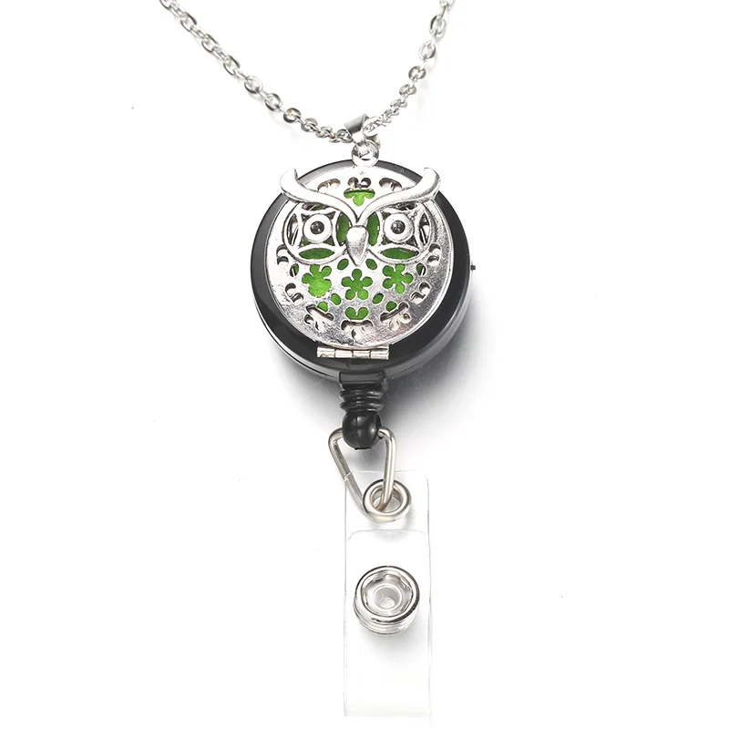 Student Card Owl 30mm ID Badge Reel Holder Retractable Pendant Aromatherapy Essential Oil Diffuser Aroma Box Necklace Fun Gift
Student Card Owl 30mm ID Badge Reel Holder Retractable Pendant Aromatherapy Essential Oil Diffuser Aroma Box Necklace Fun Gift