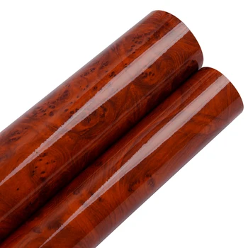 Wood Vinyl SUNICE 124*300cm High Glossy Wood Grain Textured Sticker Decal Car Inner Countertop Furniture Wrap Foil PVC Sticker
Wood Vinyl SUNICE 124*300cm High Glossy Wood Grain Textured Sticker Decal Car Inner Countertop Furniture Wrap Foil PVC Sticker
