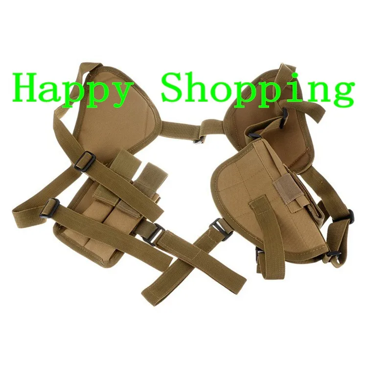 Military Tactical Adjustable Shoulder Pistol Gun Holster Molle Magazine Pouch Bag Sand
Military Tactical Adjustable Shoulder Pistol Gun Holster Molle Magazine Pouch Bag Sand