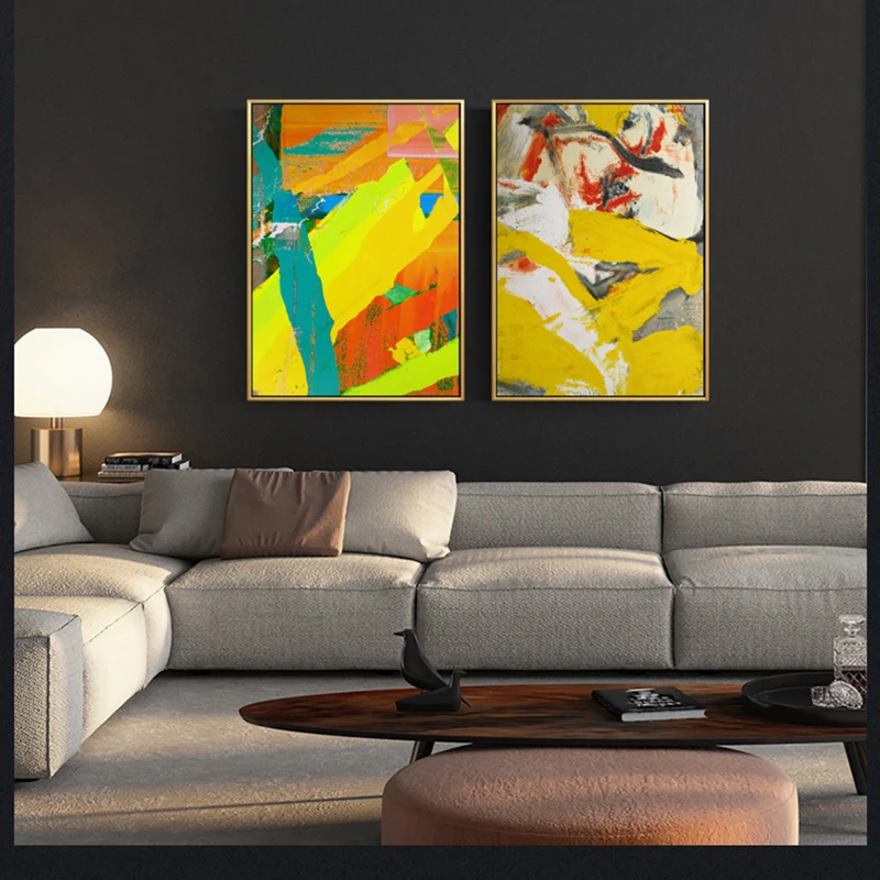 Modern Abstract Colorful Pattern Craft Canvas Oil Painting Posters And Prints Wall Art Home Decor Pictures For Living Room ZY434
Modern Abstract Colorful Pattern Craft Canvas Oil Painting Posters And Prints Wall Art Home Decor Pictures For Living Room ZY434