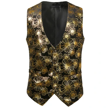 2019 High Quality Mens Suit Vest Classic Print Vests Men Size 2XL High-end Man Wedding Vests
2019 High Quality Mens Suit Vest Classic Print Vests Men Size 2XL High-end Man Wedding Vests