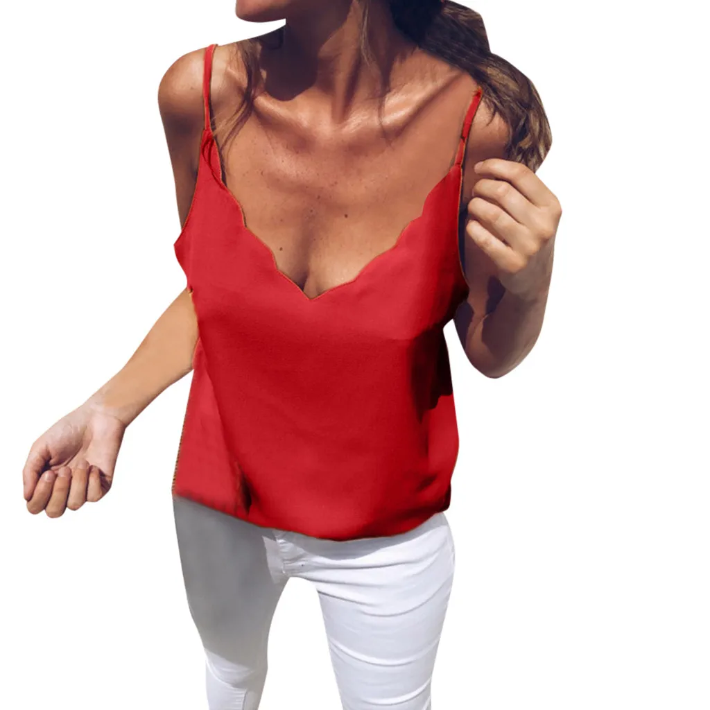 T shirts Vest Summer 2019 Hot Sale Sexy Vest Fashion Women Summer Sexy V Neck Strappy Basic Solid Blouse Tops Shirts Crop Camis
T shirts Vest Summer 2019 Hot Sale Sexy Vest Fashion Women Summer Sexy V Neck Strappy Basic Solid Blouse Tops Shirts Crop Camis
