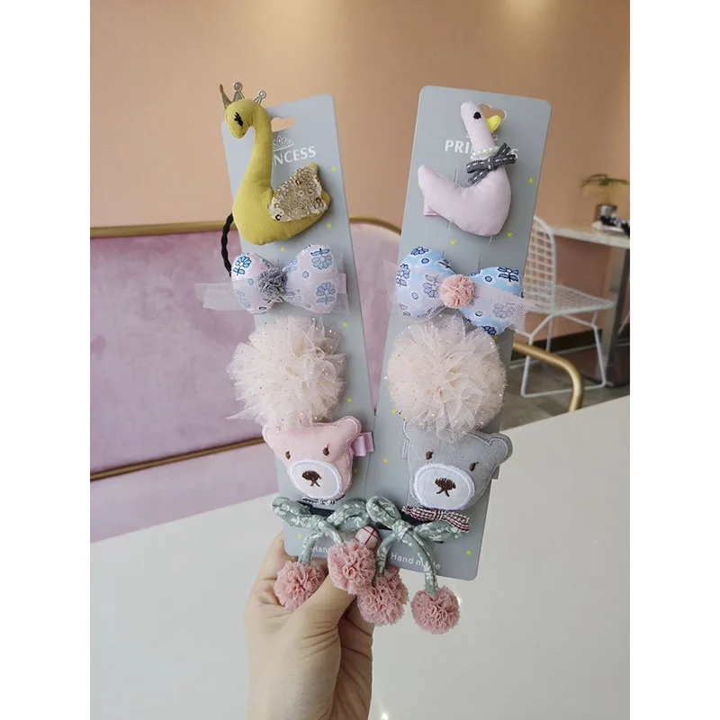 New Cute Hairpins For Girls Baby Cartoon Swan Headwear Sets Infants Kids Bowknot Headbands Newborn Gifts Sweet Hair Accessories
New Cute Hairpins For Girls Baby Cartoon Swan Headwear Sets Infants Kids Bowknot Headbands Newborn Gifts Sweet Hair Accessories