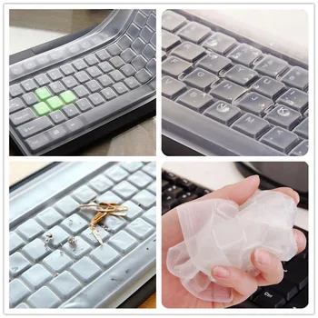 1PC Silicone Desktop Computer Keyboard Cover Universal Skin Protector Film Cover 34cm*15cm*0.1cm
1PC Silicone Desktop Computer Keyboard Cover Universal Skin Protector Film Cover 34cm*15cm*0.1cm