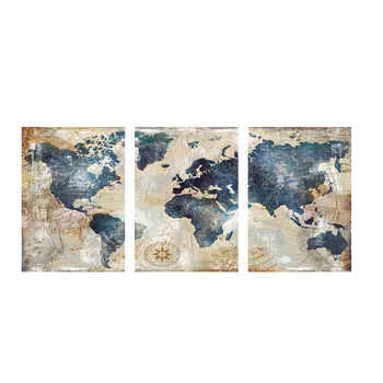 3Panel Watercolor World Map Painting HD Print on Canvas Landscape Modular Wall Painting Sofa Cuadros Art Picture For Living Room
3Panel Watercolor World Map Painting HD Print on Canvas Landscape Modular Wall Painting Sofa Cuadros Art Picture For Living Room