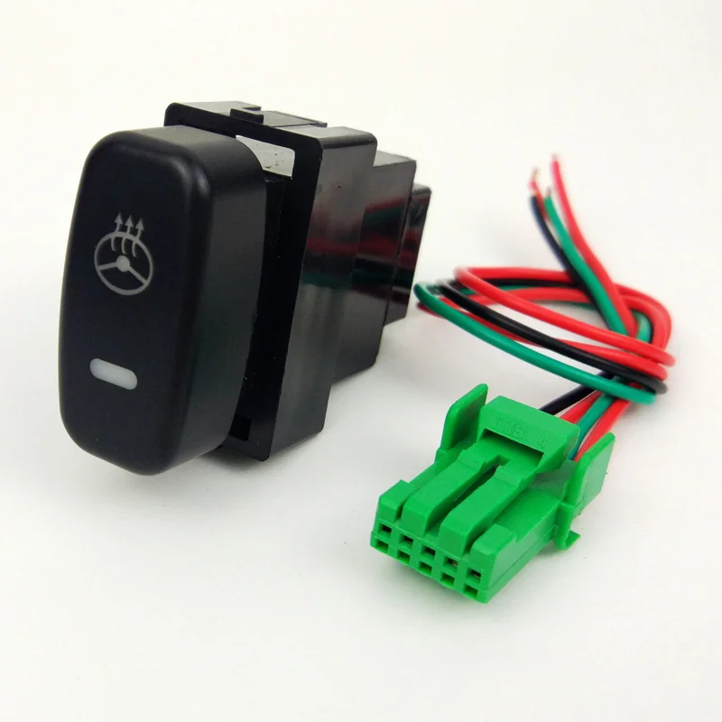Steering Wheel Heating Rearview Mirror Heating Music Volume Car stereo Fan Switch Button Wire For Mitsubishi Pajero Lancer X
Steering Wheel Heating Rearview Mirror Heating Music Volume Car stereo Fan Switch Button Wire For Mitsubishi Pajero Lancer X
