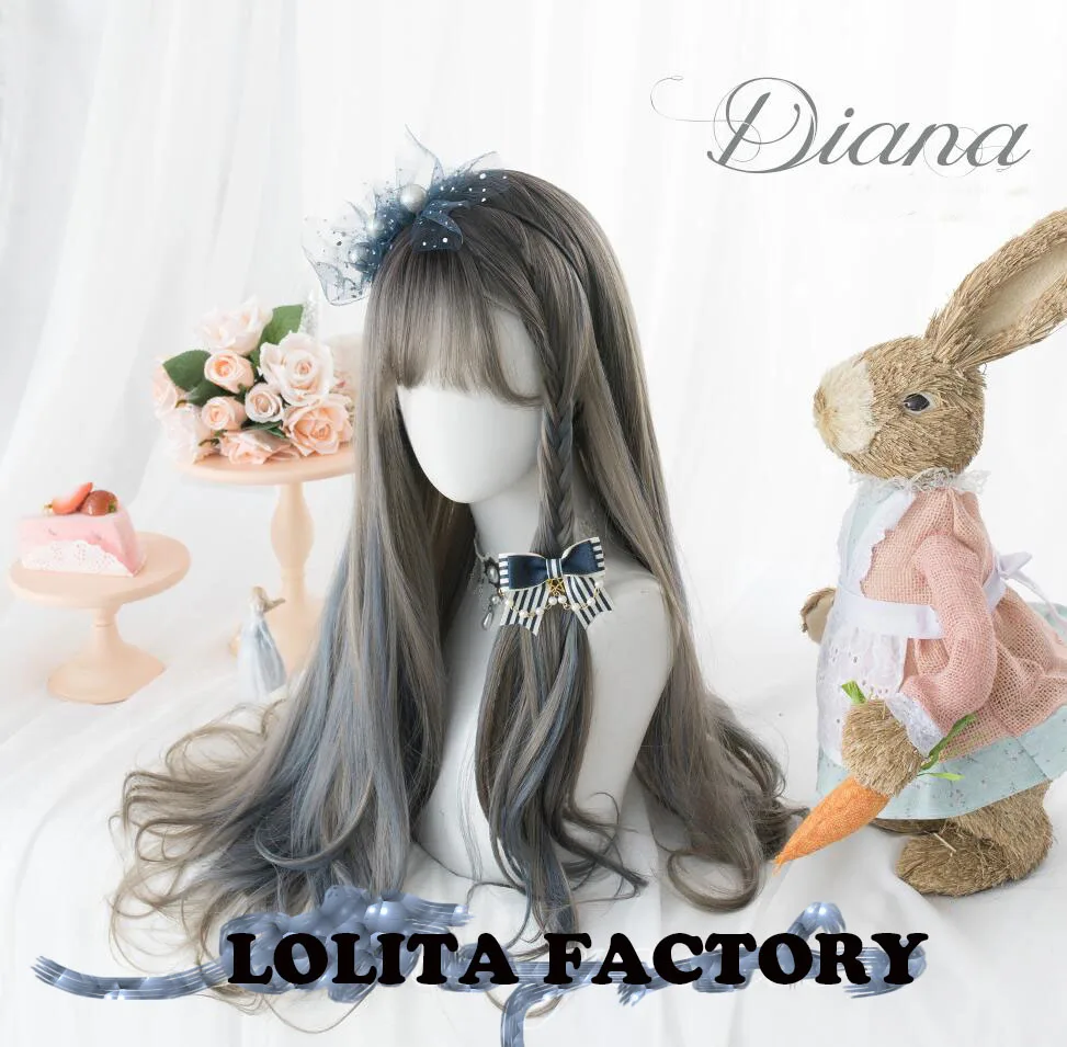 Princess sweet Japanese Lolita's wigDaily Lolita wig Diana gradually dyes Lolita's long curly hair
Princess sweet Japanese Lolita's wigDaily Lolita wig Diana gradually dyes Lolita's long curly hair