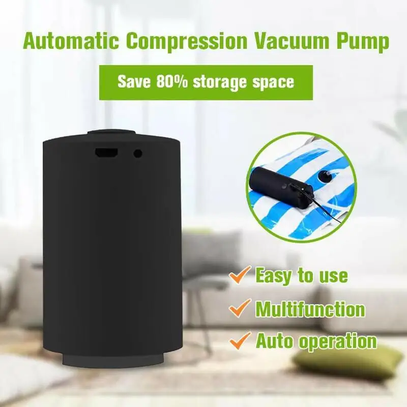 1PC Mini Automatic Compression Vacuum Pump Househoud Sealer Clamp Snack Fresh Food Rod Strip Kitchen Tool Black Color
1PC Mini Automatic Compression Vacuum Pump Househoud Sealer Clamp Snack Fresh Food Rod Strip Kitchen Tool Black Color