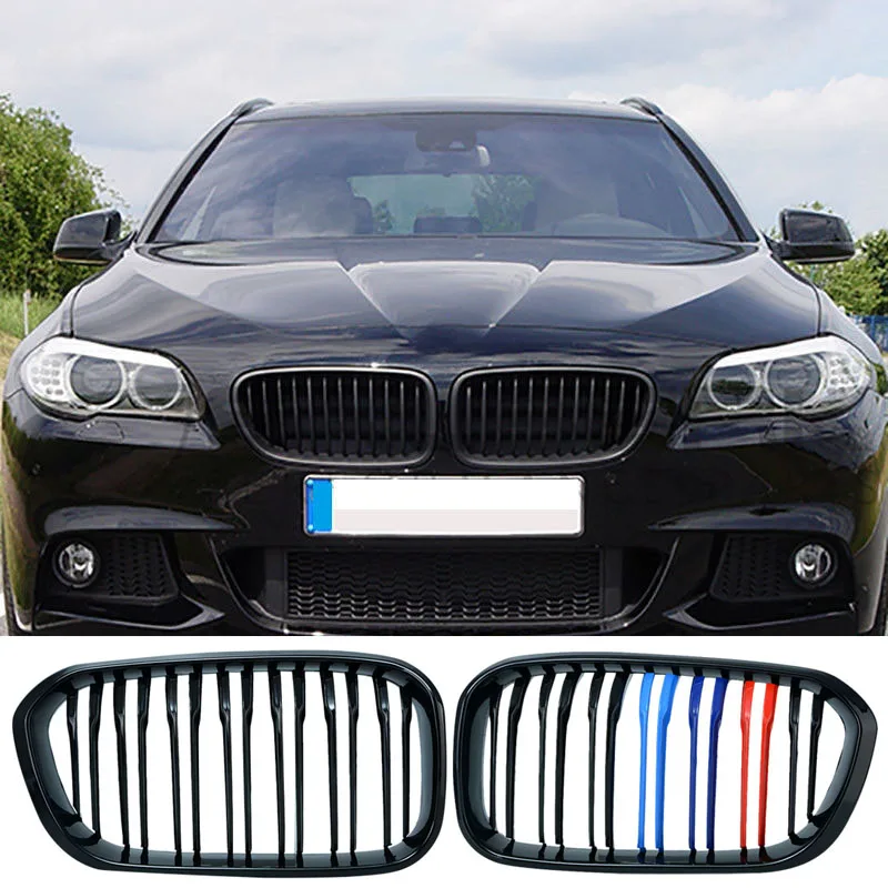 1 Pair Car Styling Black M 3 Double Slat Front Kidney Grille Racing Grill For BMW F20 LCI 1 Series 114i 116i 118i 120i 125i P8
1 Pair Car Styling Black M 3 Double Slat Front Kidney Grille Racing Grill For BMW F20 LCI 1 Series 114i 116i 118i 120i 125i P8