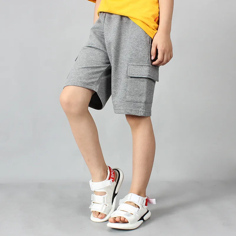 Boys' Casual High-Cotton Shorts