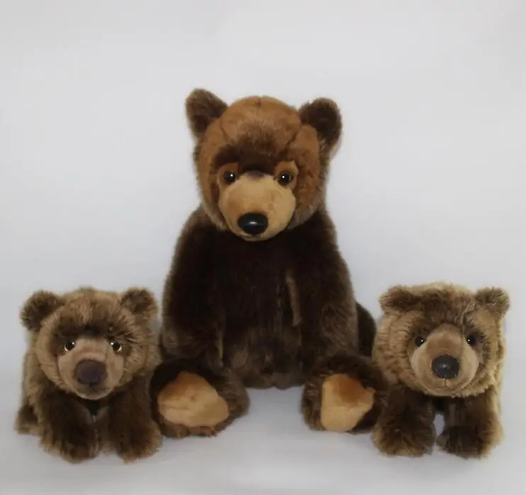 Brown Bear Doll Stuffed Toys Simulation American Black Bear Doll Wild Animals Plush Toy Male Female Children Gifts
Brown Bear Doll Stuffed Toys Simulation American Black Bear Doll Wild Animals Plush Toy Male Female Children Gifts
