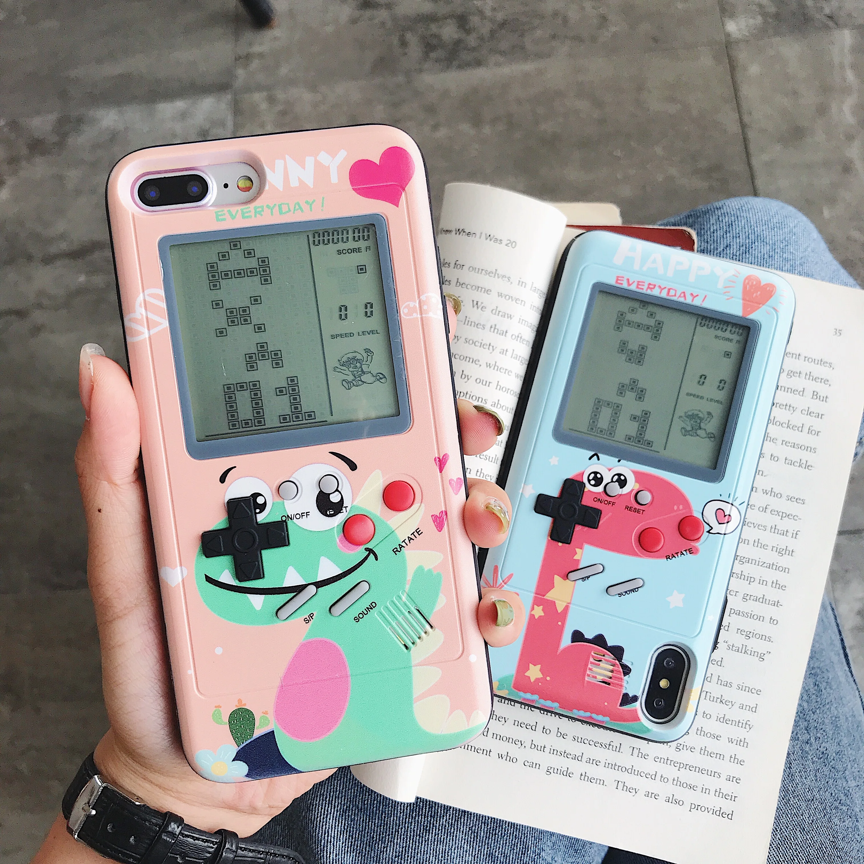 Gameboy Case Console Cover Tetris Game Phone Cases For iphone XR X XS Max 6 6S 7 8 Plus Play Blokus Game Protective Cover capa
Gameboy Case Console Cover Tetris Game Phone Cases For iphone XR X XS Max 6 6S 7 8 Plus Play Blokus Game Protective Cover capa