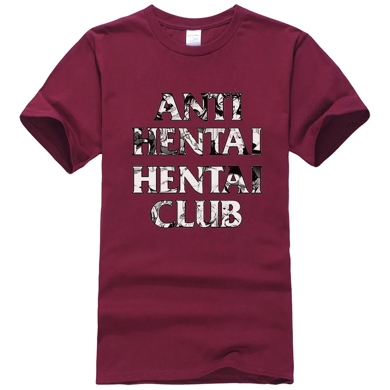 2018 Creative Design Letters Anti Hentai Hentai Club Printed Ahegao T Shirt Men Women Cotton Tops Summer Unisex Cool Tees T390
2018 Creative Design Letters Anti Hentai Hentai Club Printed Ahegao T Shirt Men Women Cotton Tops Summer Unisex Cool Tees T390