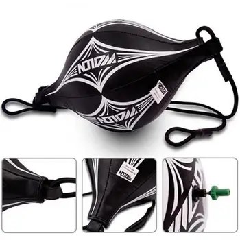 Double End MMA Boxing Training Punching Speed Bag Ball Speddball Black Color with a Valve Core
Double End MMA Boxing Training Punching Speed Bag Ball Speddball Black Color with a Valve Core