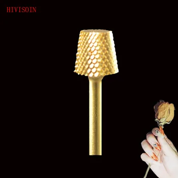 HIVISOIN-5pcs- Carbide Nail Drill Bit - Tappered Backfill Bit - (60100020) Gold
HIVISOIN-5pcs- Carbide Nail Drill Bit - Tappered Backfill Bit - (60100020) Gold