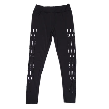 Ladies Black Pant High Waist Hollow Out Pants High Stretchy Fitness Long Trousers For Women
Ladies Black Pant High Waist Hollow Out Pants High Stretchy Fitness Long Trousers For Women
