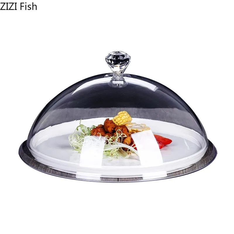 Creative Acrylic Tempered Plastic Food Cover Dust Cover Transparent Cover Round Dish Cover Bread Cake Cover
Creative Acrylic Tempered Plastic Food Cover Dust Cover Transparent Cover Round Dish Cover Bread Cake Cover