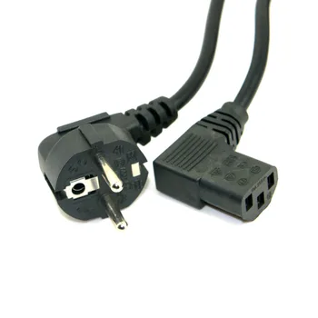 Jimier CY Europe EU plug Flat Nema 5-15P to IEC C13 Left Angled Power Cord for LCD LED Wall Mount TV 5ft 1.5m
Jimier CY Europe EU plug Flat Nema 5-15P to IEC C13 Left Angled Power Cord for LCD LED Wall Mount TV 5ft 1.5m