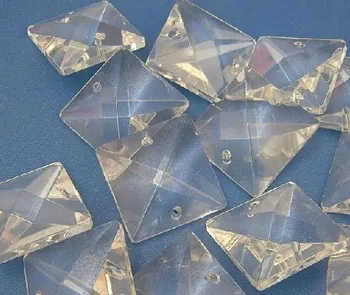 1920pcs/lot 22mm crystal lighting square beads in 2 holes DIY door curtain pendant beads dress the Christmas trees
1920pcs/lot 22mm crystal lighting square beads in 2 holes DIY door curtain pendant beads dress the Christmas trees