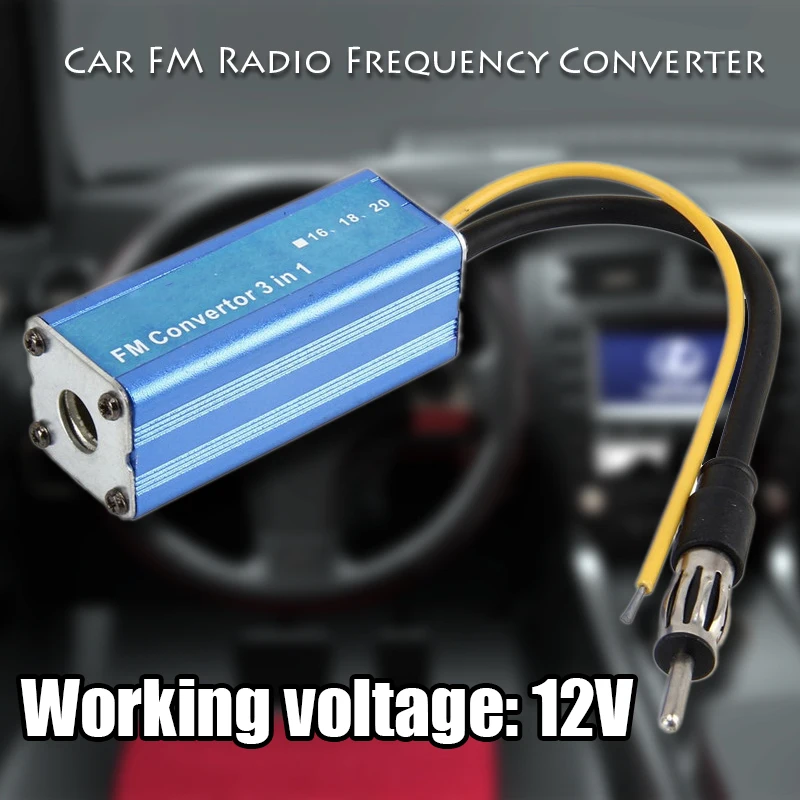 12V 3 in 1 Car Frequency Antenna Radio FM Band Expander Car Auto Stereo Antenna FM Radio Band Frequency Converter New
12V 3 in 1 Car Frequency Antenna Radio FM Band Expander Car Auto Stereo Antenna FM Radio Band Frequency Converter New