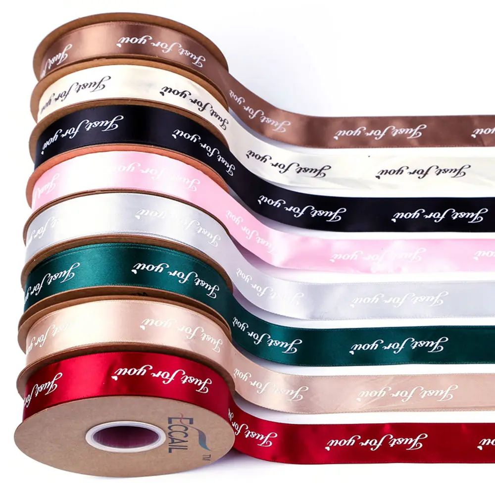 5M 25mm Just For You Printed Polyester Ribbon for Wedding Party Christmas Decoration DIY Craft Card Gifts Wrapping Bow Ribbons
5M 25mm Just For You Printed Polyester Ribbon for Wedding Party Christmas Decoration DIY Craft Card Gifts Wrapping Bow Ribbons