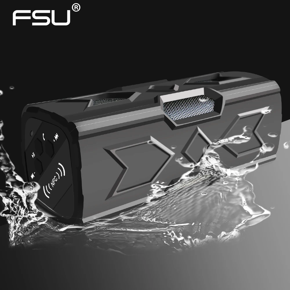 FSU 4.0 Waterproof Wireless Bluetooth Stereo Speaker Sound Box Hand Free NFC for Phone power bank 1800mah Bluetooth speaker
FSU 4.0 Waterproof Wireless Bluetooth Stereo Speaker Sound Box Hand Free NFC for Phone power bank 1800mah Bluetooth speaker