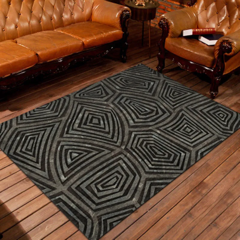 

Persian Retro Ethnic style geometric print carpets Living room bedroom study Room tapete coffee table corridor rug and carpet