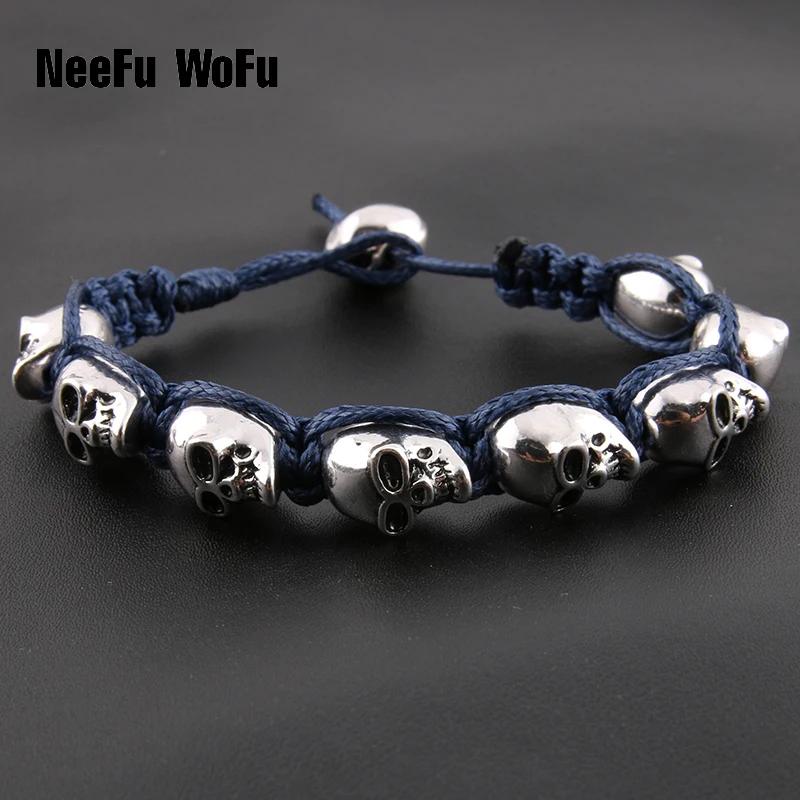 Bracelets Men New Skull Hand Hand-woven Personality Fashion Boutique For-Pandora Bracelet Jewelry
Bracelets Men New Skull Hand Hand-woven Personality Fashion Boutique For-Pandora Bracelet Jewelry