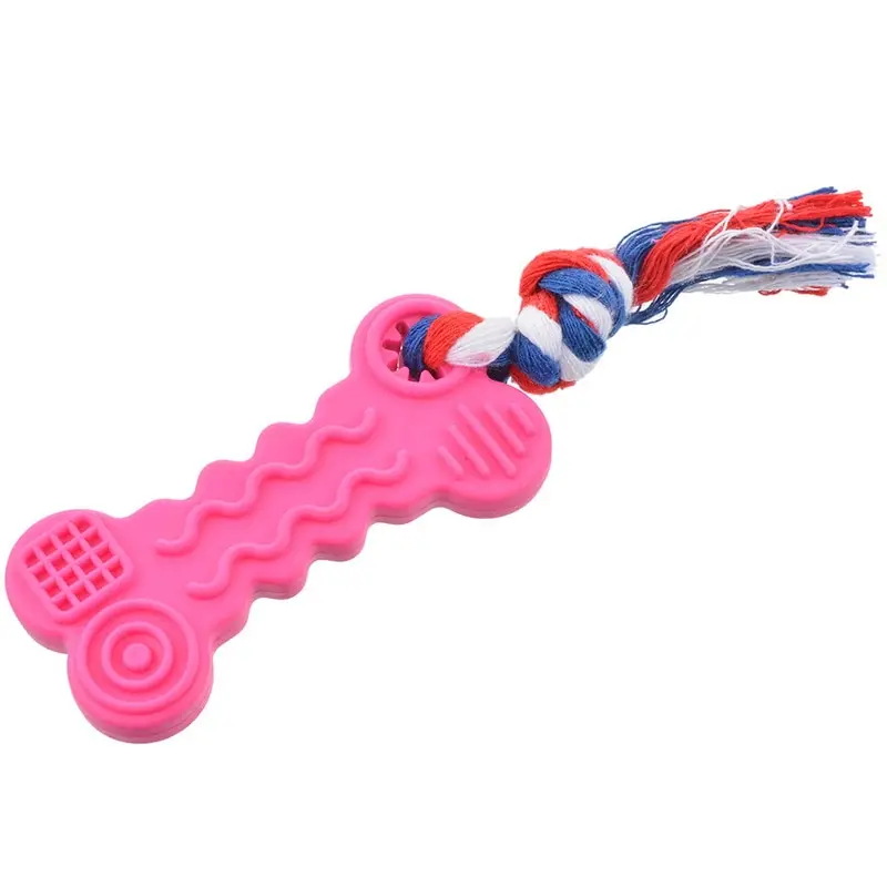 Random Color Pets Dogs Supplies Puppy Quality Cotton Chew Knot Toys Biscuits Shaped Durable Braided Bone Rope Funny Tools 9.5CM
Random Color Pets Dogs Supplies Puppy Quality Cotton Chew Knot Toys Biscuits Shaped Durable Braided Bone Rope Funny Tools 9.5CM