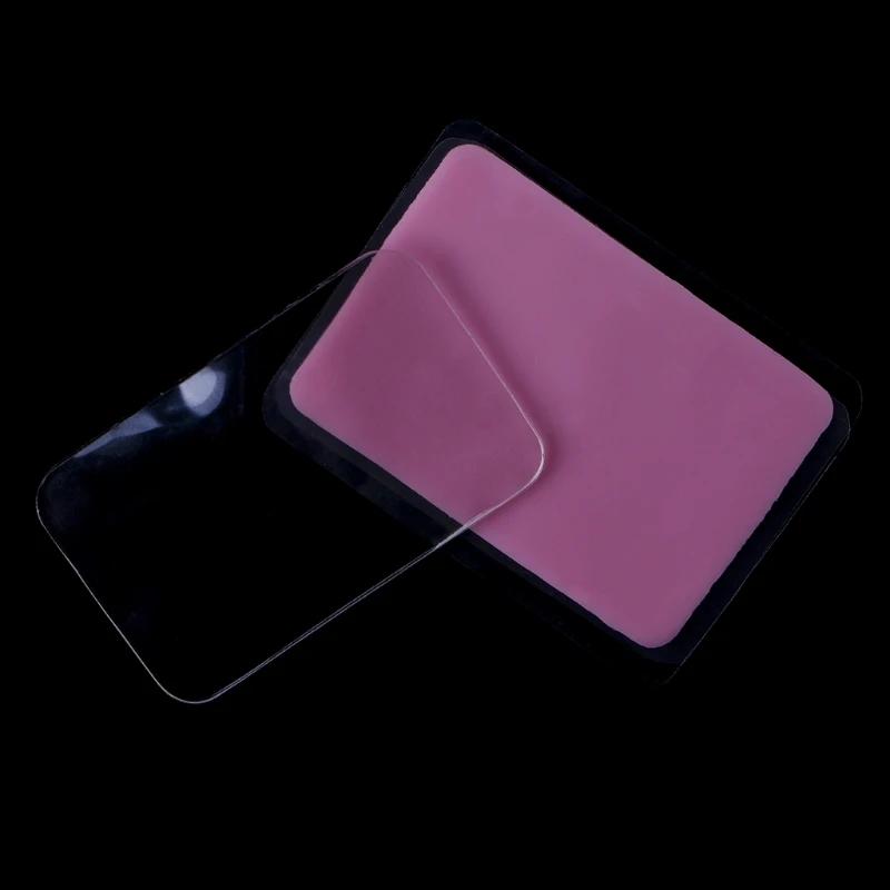 Reuseable Silicone Makeup Eye Lashes Pads Pallet Stand Make Loose Eyelashes Extension Rectangle Cosmetic Tool Transparent/Pink
Reuseable Silicone Makeup Eye Lashes Pads Pallet Stand Make Loose Eyelashes Extension Rectangle Cosmetic Tool Transparent/Pink