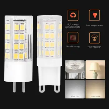 Dimmable LED Light Source 3.5W 220V 52LED for Crystal Lamp Ceiling Cabinet Wall Lamp Dimmable LED Light Bulb
Dimmable LED Light Source 3.5W 220V 52LED for Crystal Lamp Ceiling Cabinet Wall Lamp Dimmable LED Light Bulb