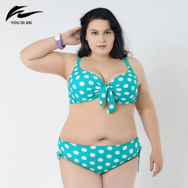 2XL-6XL Plus Size Sweet Sexy Swimsuit Women Big Size Hot Push Up Bikini Set Dot Printing Swimsuit купальники больших размеров
2XL-6XL Plus Size Sweet Sexy Swimsuit Women Big Size Hot Push Up Bikini Set Dot Printing Swimsuit купальники больших размеров