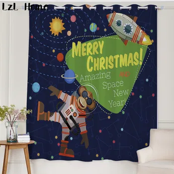 LzL Home cheap high quality 3d window curtain planet astronaut pattern fantasy starry sky style blackout curtains for kids room
LzL Home cheap high quality 3d window curtain planet astronaut pattern fantasy starry sky style blackout curtains for kids room