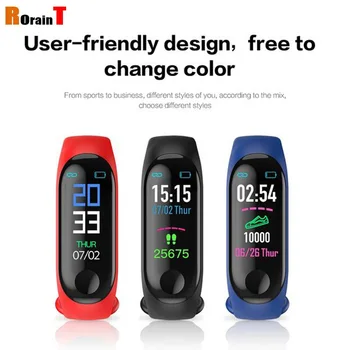 Smart Bracelet M3 Blood Pressure Outdoor IPS Screen Oxygen Heart Rate Monitor Fitness Bracelet Waterproof Wristbands Tracker
Smart Bracelet M3 Blood Pressure Outdoor IPS Screen Oxygen Heart Rate Monitor Fitness Bracelet Waterproof Wristbands Tracker