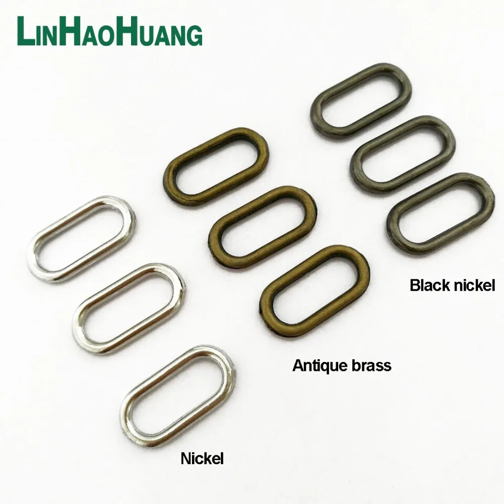 100pcs/lot Nickel/Antique brass/Black nickel oval ring alloy metal shoes bags garment Buckles DIY Accessory sewing Buck-15MM
100pcs/lot Nickel/Antique brass/Black nickel oval ring alloy metal shoes bags garment Buckles DIY Accessory sewing Buck-15MM