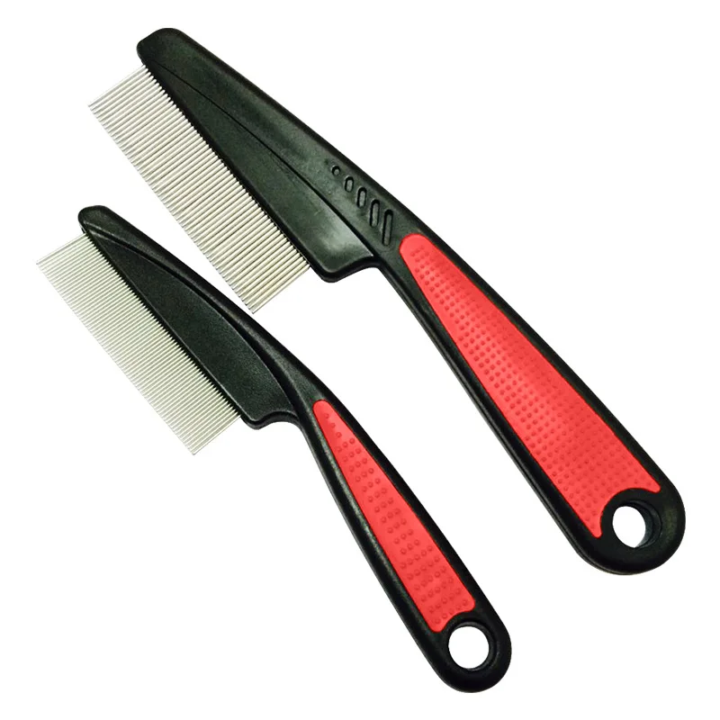 Pet non-skid handle stainless steel needle flea single row dog comb depilating cleaning and grooming pet supplies
Pet non-skid handle stainless steel needle flea single row dog comb depilating cleaning and grooming pet supplies