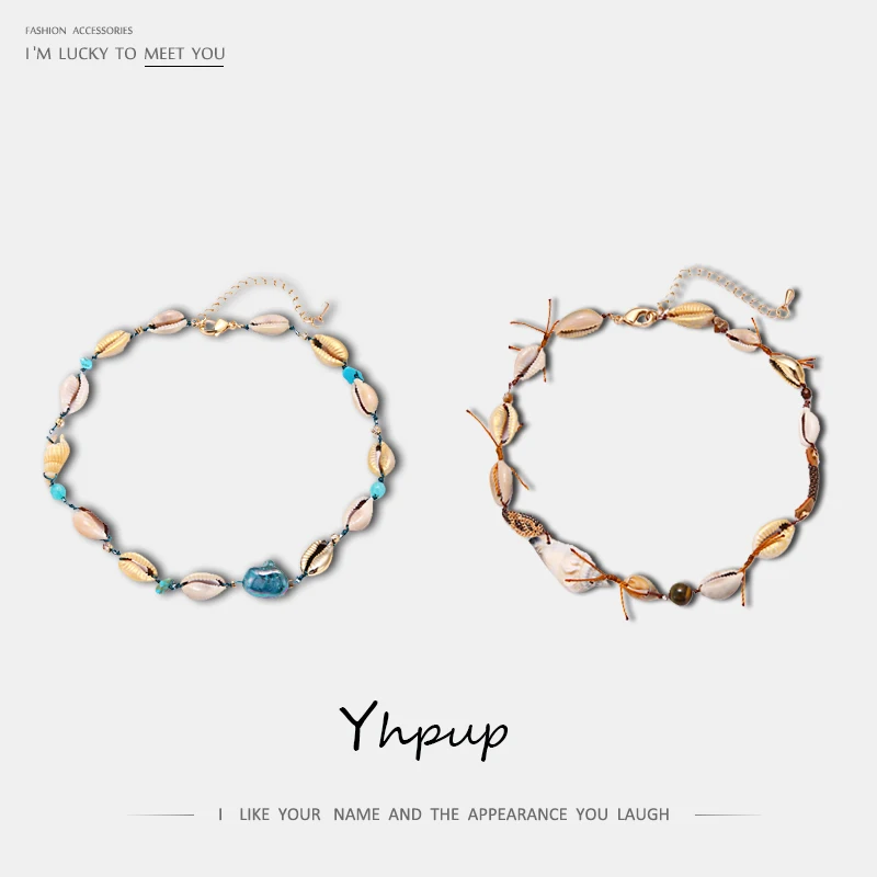 Yhpup Trendy Baroque Simple Natural Shell Handmade Strand Necklace for Women Summer Beach Party Charm Jewley Gift 2019
Yhpup Trendy Baroque Simple Natural Shell Handmade Strand Necklace for Women Summer Beach Party Charm Jewley Gift 2019