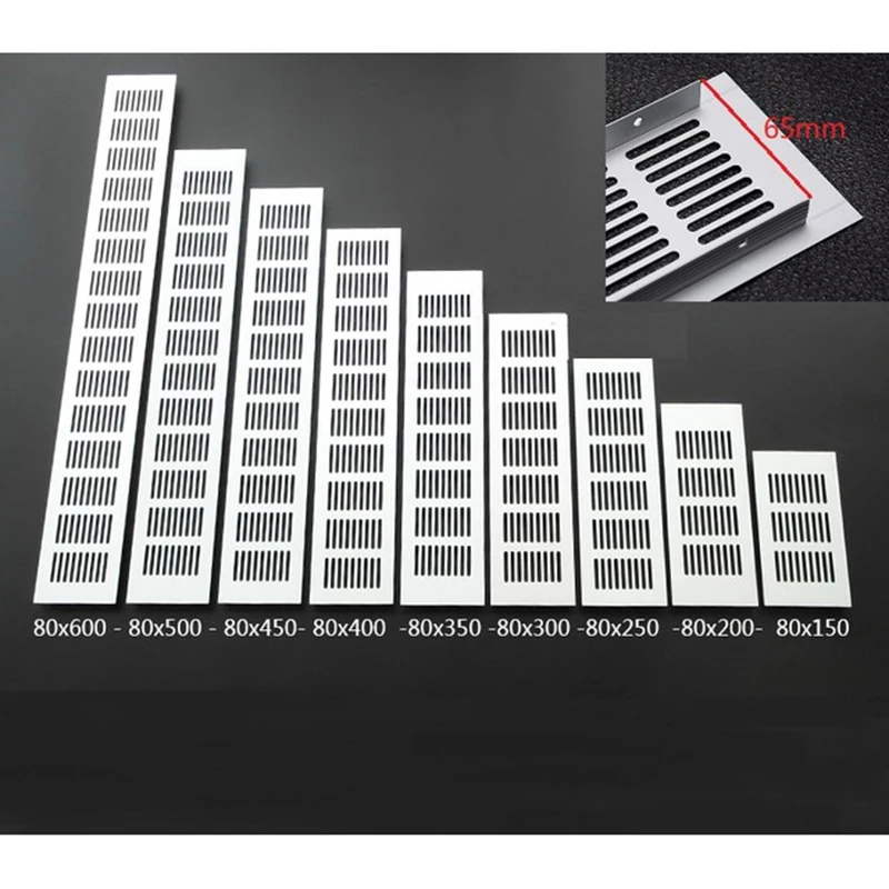 4Pcs/Lot 150MM 6" WIDTH Aluminum Air Vent Ventilator Grille For Closet Shoe Cabinet air conditioner
4Pcs/Lot 150MM 6" WIDTH Aluminum Air Vent Ventilator Grille For Closet Shoe Cabinet air conditioner