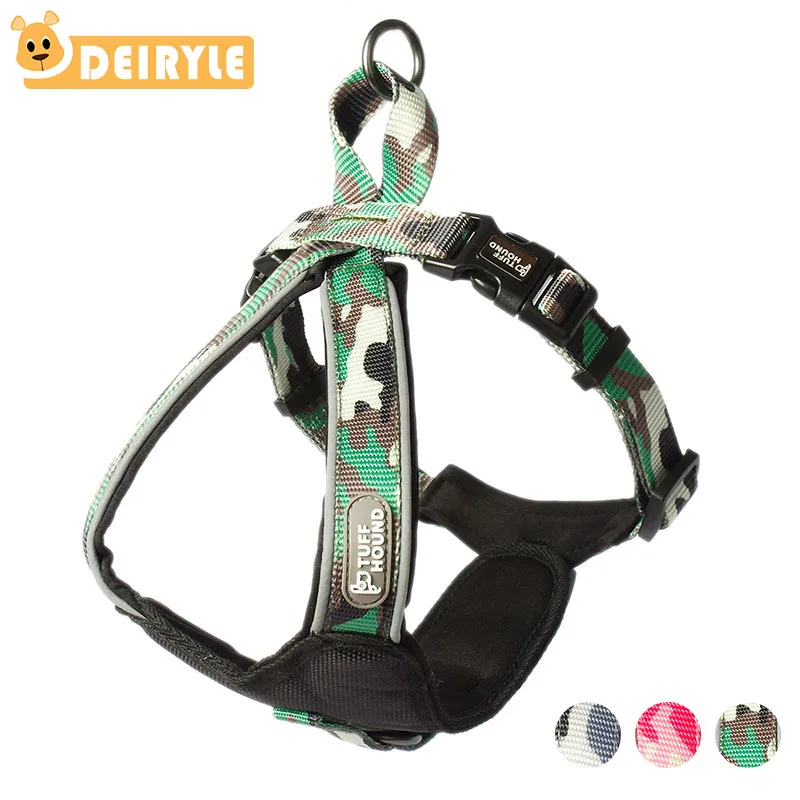 Dog Harness No Pull Vest Harnesses for Medium Large Dogs Reflective Adjustable Pet Harness Non Choke for Walking and Training
Dog Harness No Pull Vest Harnesses for Medium Large Dogs Reflective Adjustable Pet Harness Non Choke for Walking and Training