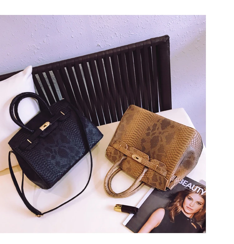 49.99$ Sale! Serpentine Patten Women High Quality Birkin Handbags