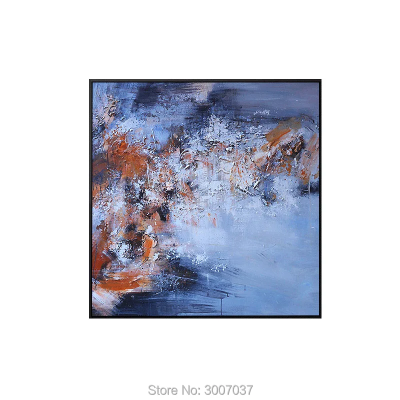 Hand Painted High Quality Abstract Oil Painting on Canvas Blue and Black Red Color Wall Art for Home decoration Ship by DHL
Hand Painted High Quality Abstract Oil Painting on Canvas Blue and Black Red Color Wall Art for Home decoration Ship by DHL