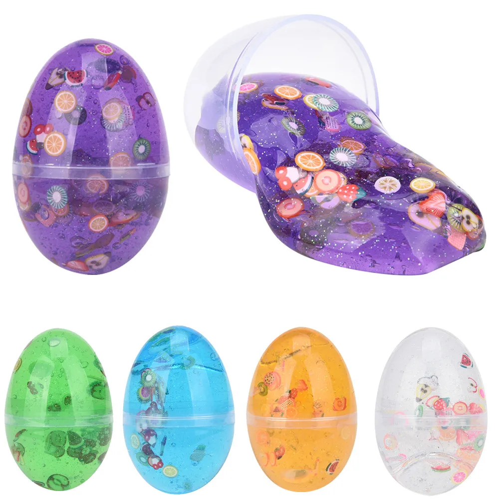 Easter Egg Colorful Soft Fluffy Slime Scented Stress Relief Toy Sludge Stress Relief Toy Sludge Anti Stress Toys For Kids FE01d
Easter Egg Colorful Soft Fluffy Slime Scented Stress Relief Toy Sludge Stress Relief Toy Sludge Anti Stress Toys For Kids FE01d