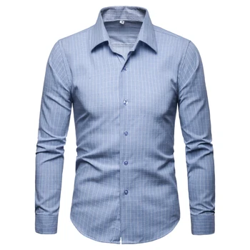 Casual Shirts Men Long Sleeve New Arrival Plaid Shirt for Spring Autumn 2019 Men Clothing
Casual Shirts Men Long Sleeve New Arrival Plaid Shirt for Spring Autumn 2019 Men Clothing