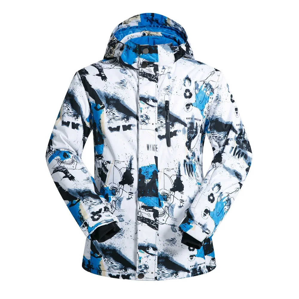 Print snowboard jacket male waterproof windproof snow jackets men winter thicken cotton skiing coats man outdoor ski clothes
Print snowboard jacket male waterproof windproof snow jackets men winter thicken cotton skiing coats man outdoor ski clothes